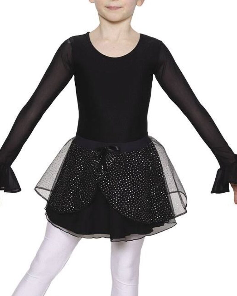 SHINA Girls/Womens Performance Dance Skirt with Elastic Waistband